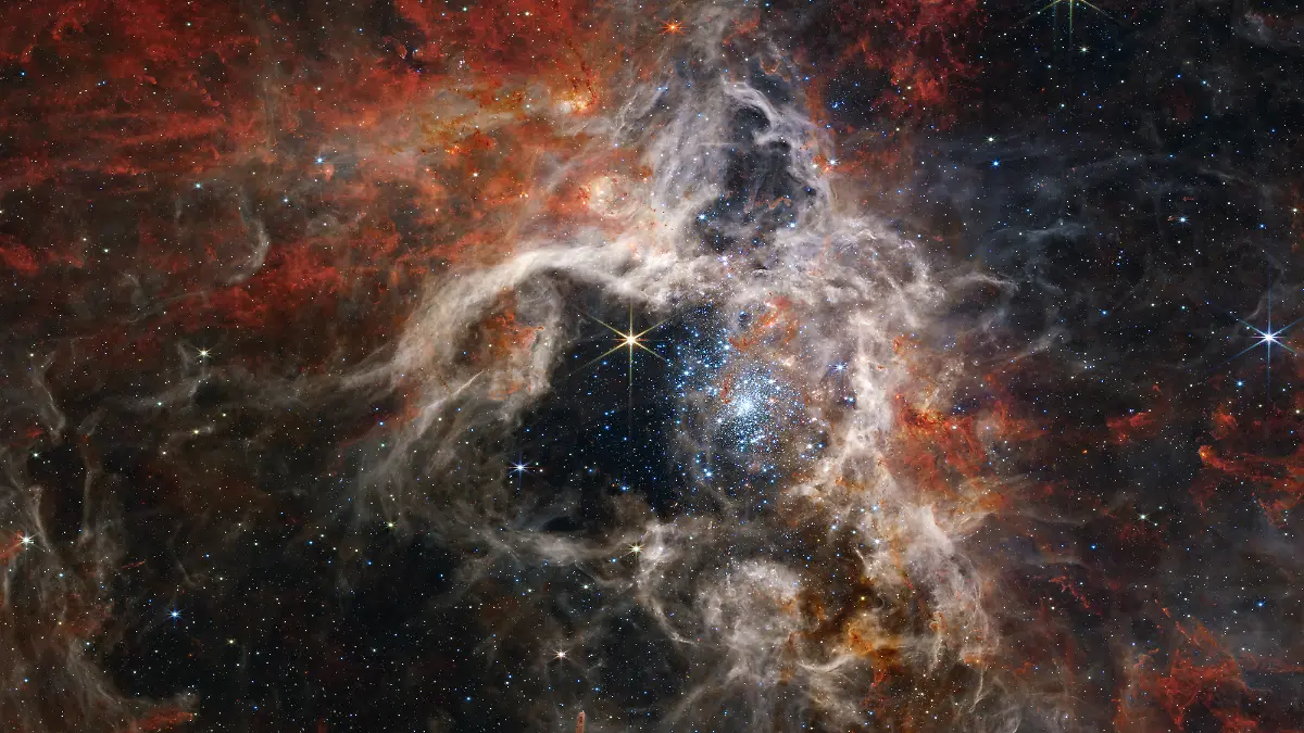 Nebulosa de la Tarantula por la NASA